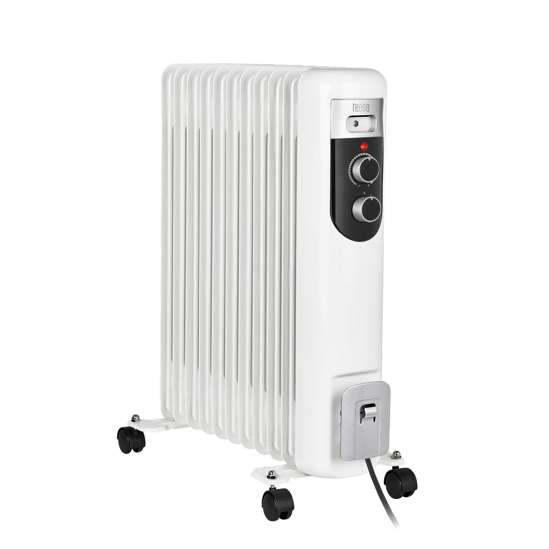 Teesa Elektrische radiator, olie gevuld, 2500W, 11 ribben