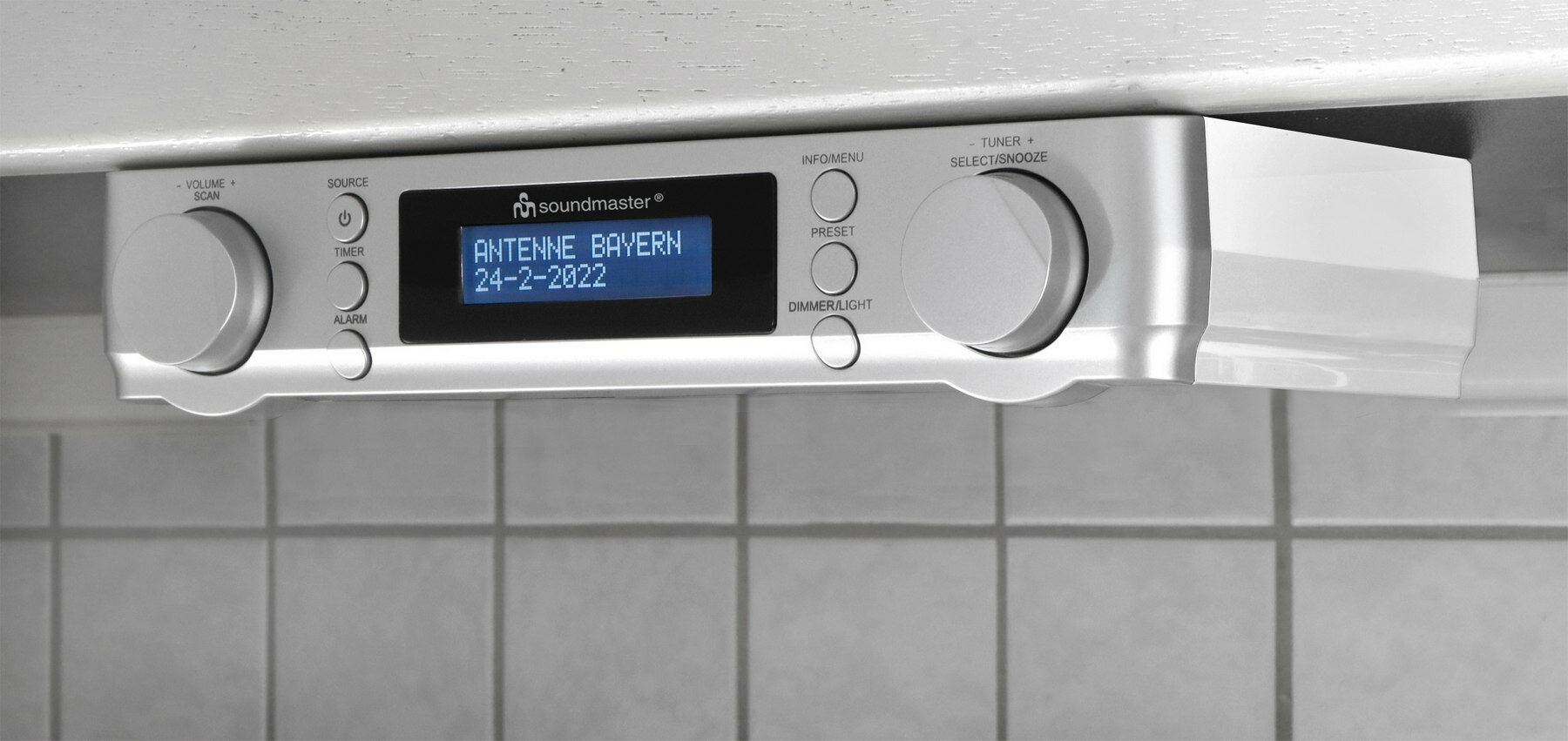 Soundmaster Keukenonderbouwradio, DAB+