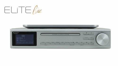 Soundmaster Elite Line keuken music center DAB+, bluetooth zilver