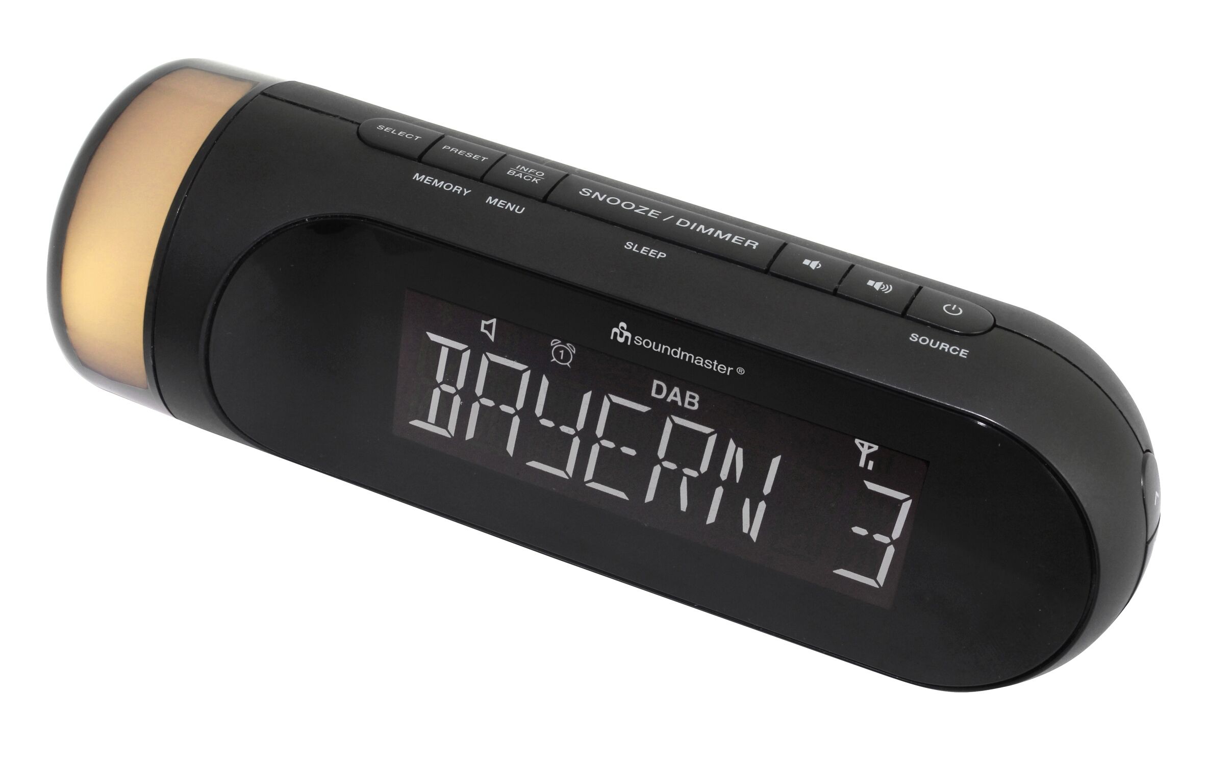 Soundmaster DAB+/FM wekkerradio met nachtverlichting