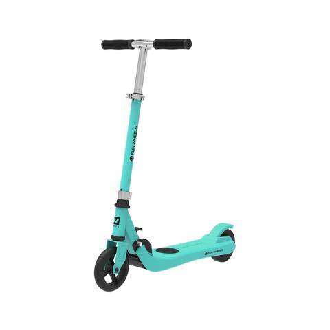 Rebel Fun Wheels electrische step voor kinderen, turquoise