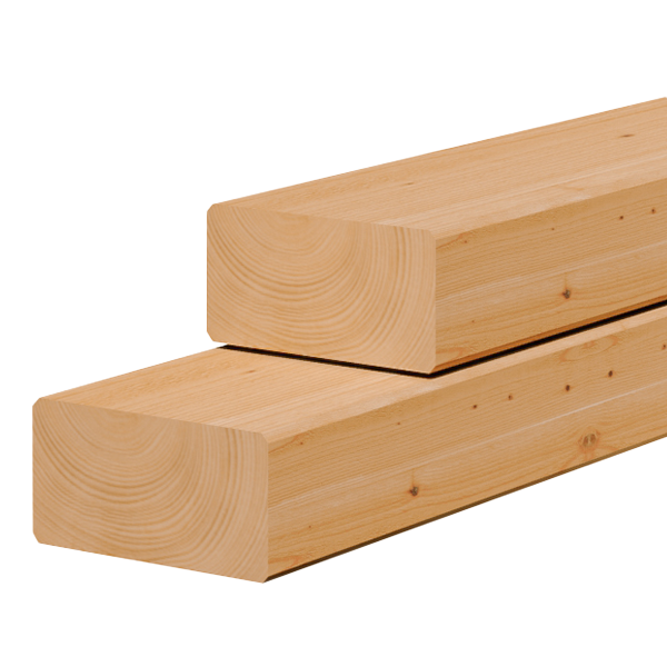 Balken douglas 45x95x5000mm onbehandeld, gedroogd en geschaafd
