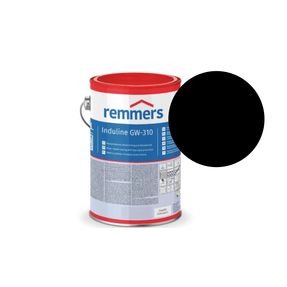 Induline T-670 PLUS diepzwart (2,5 ltr)