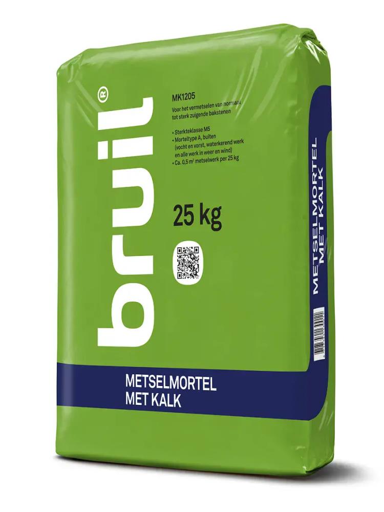 Metselmortel (per zak 25 kg) (doorstrijk antraciet)