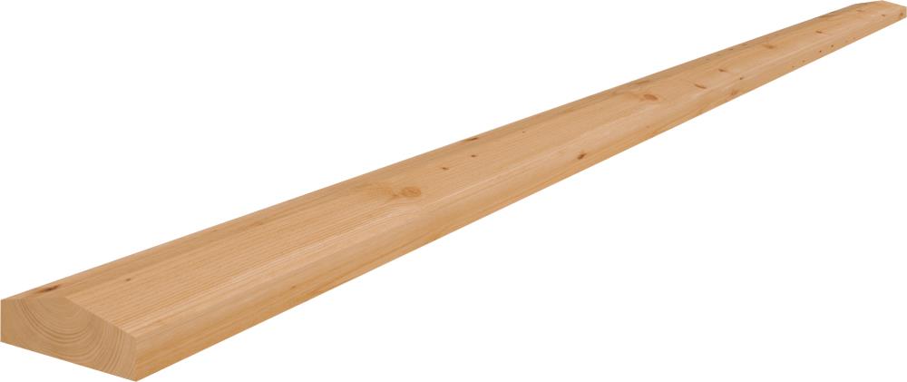 Afdekbalk pyramide 45x120x5000 mm (douglas geschaafd en onbehandeld)