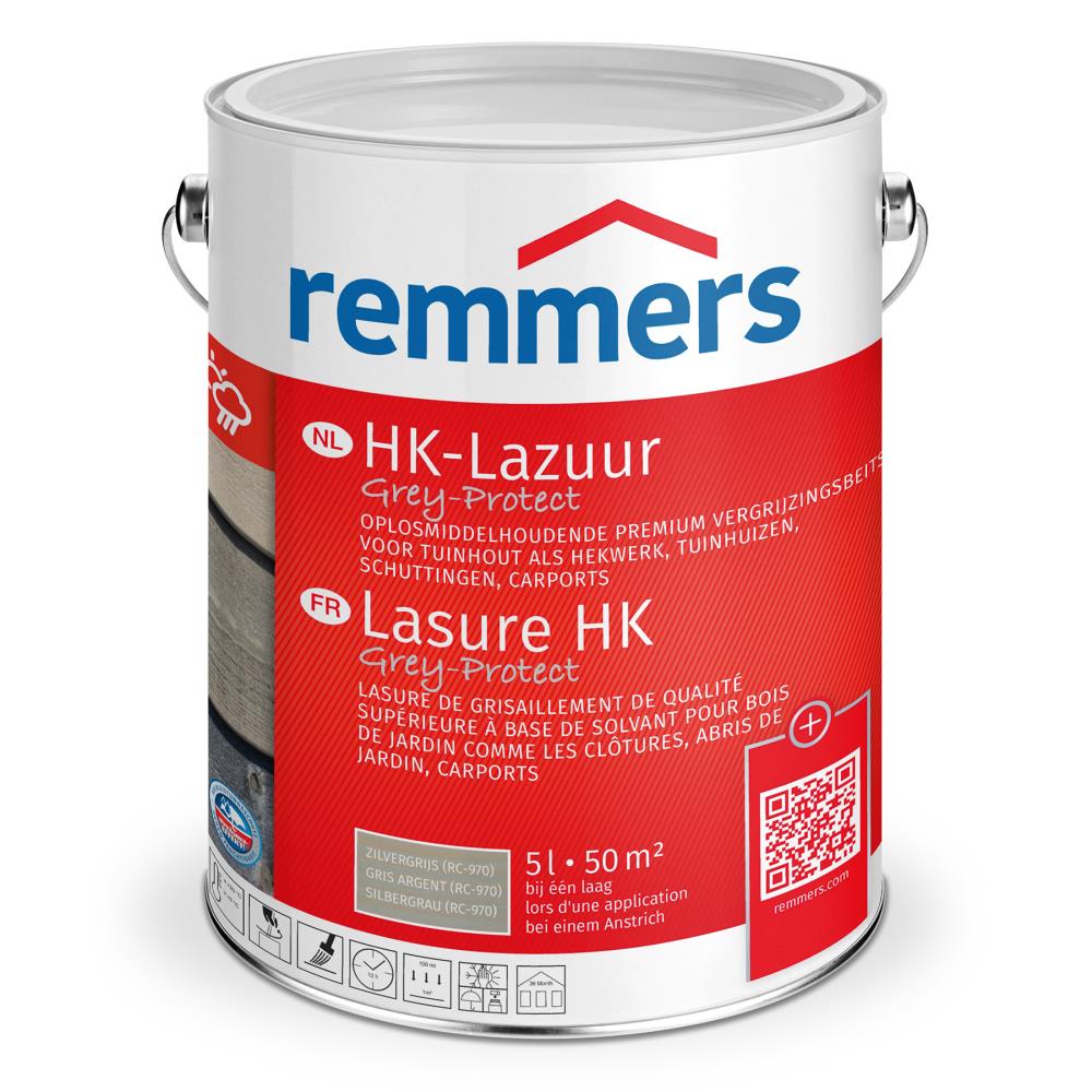 Hydro GW-310 dekkend, Zilvergrijs RC-970 ( 5,0 ltr )