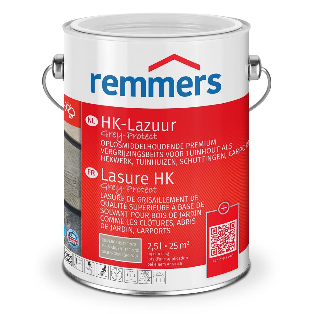 Hydro GW-310 dekkend, Zilvergrijs RC-970 ( 2.5 ltr )