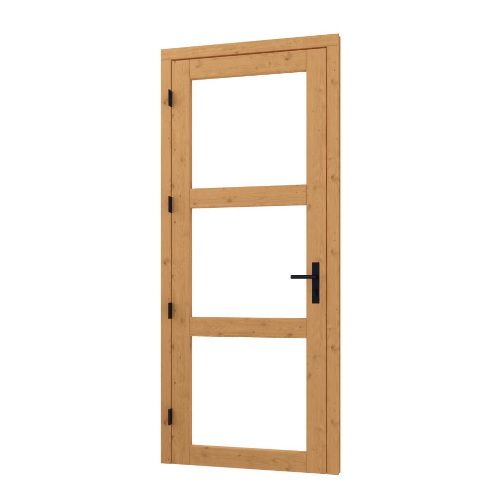 Deurframe PREMIUM Enkel, bekleedbaar, D=46mm (LD) BxH=880x2274mm + kozijn 1012x2345mm onbehandeld.