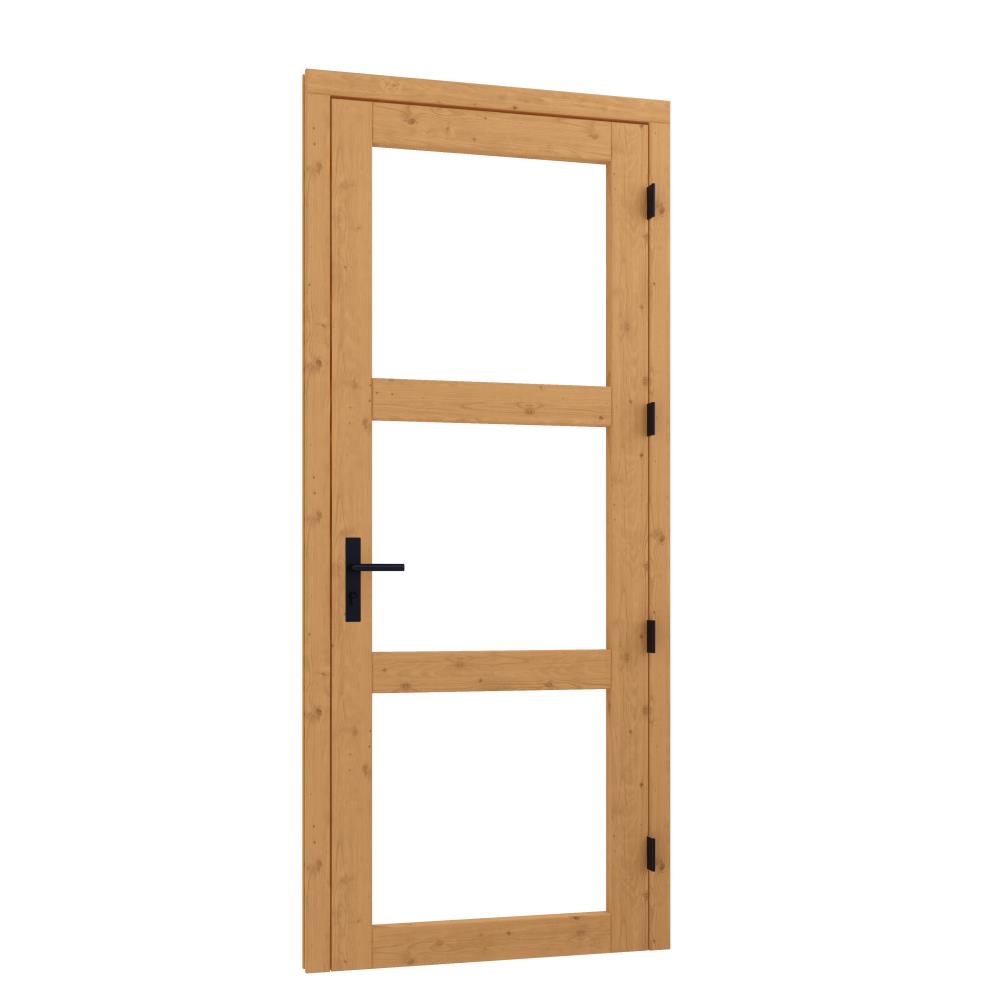 Deurframe PREMIUM Enkel, bekleedbaar, D=46mm (RD) BxH=880x2274mm + kozijn 1012x2345mm onbehandeld.