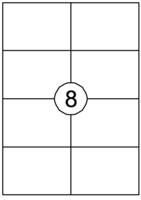 Etiket Quantore 105x74mm 800stuks