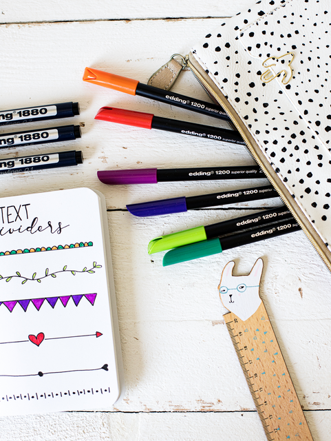 Fineliner edding 1200 fijn pastel assorti – foto 6