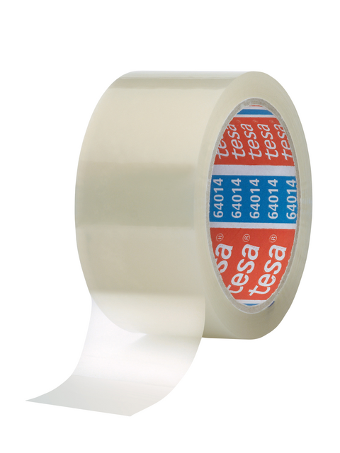 Verpakkingstape Tesa 50mmx66m PP transparant – foto 3