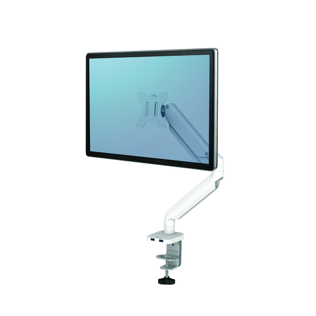 Monitorarm Fellowes Platinum Serie Single wit – foto 4
