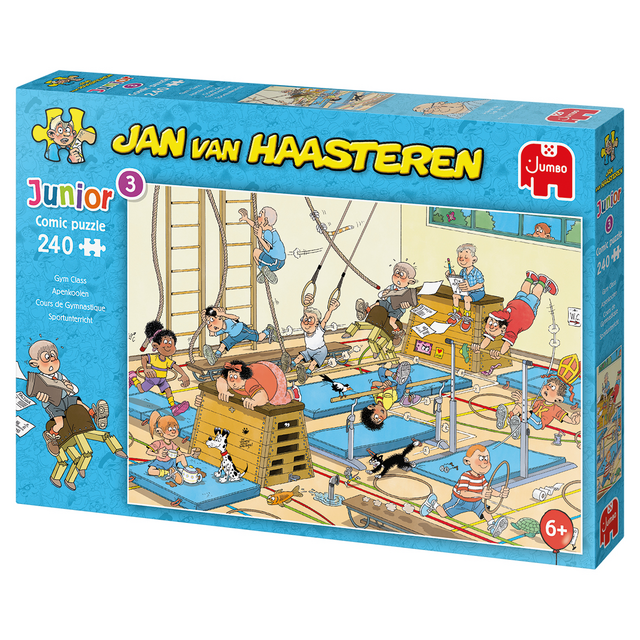 Puzzel Jan van Haasteren Junior Apenkooien 240 stukjes