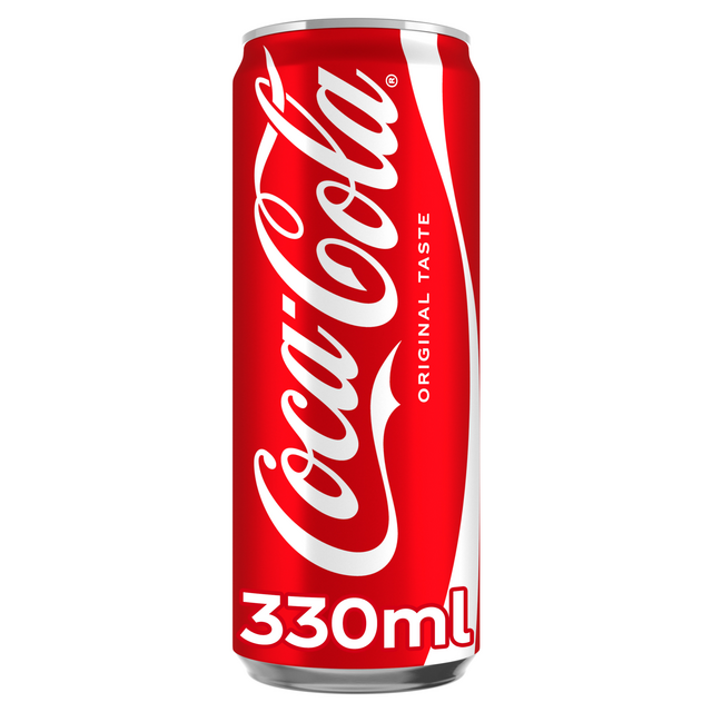 Frisdrank Coca Cola Regular blik 330ml