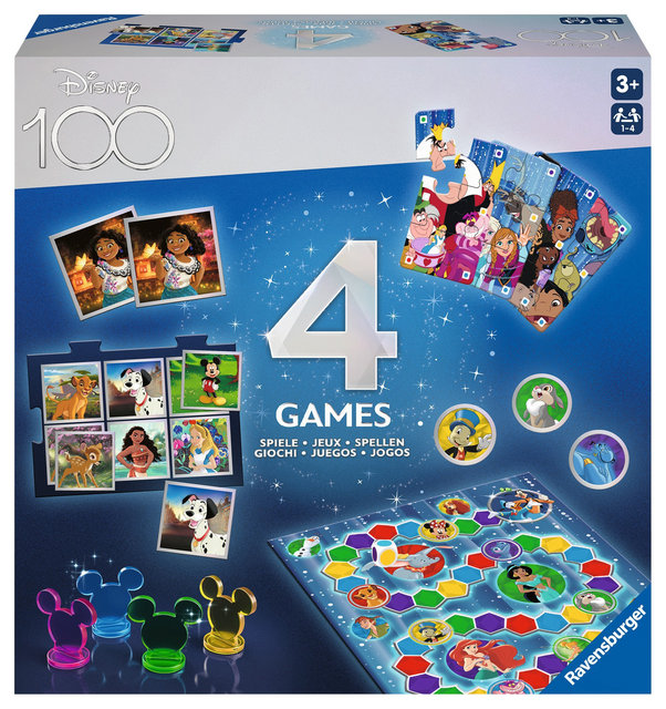 Spel Disney 100 jaar 4 in 1