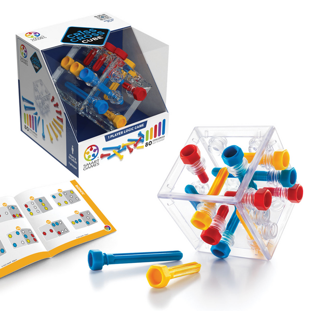 Display 6 st: Criss Cross Cube Puzzler (80 oprcht) – foto 2