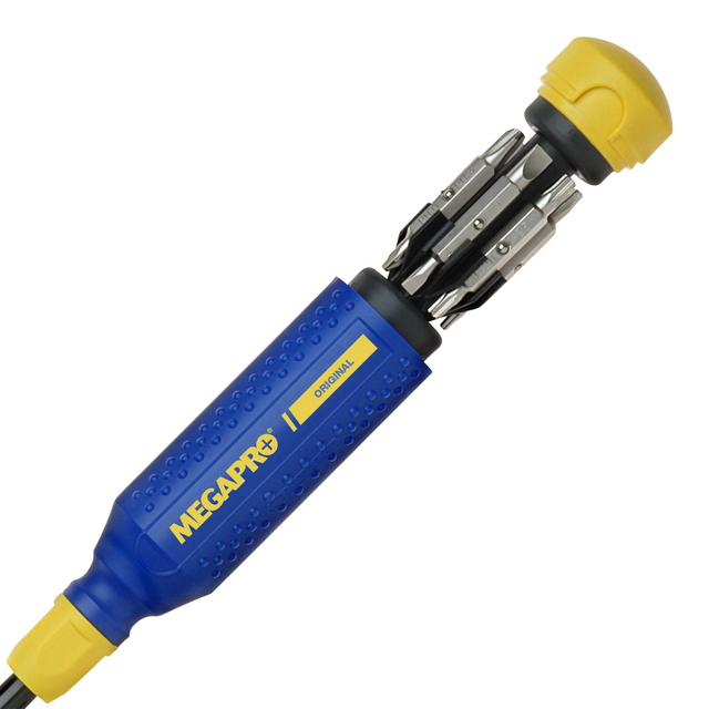 Schroevendraaier Megapro Original met 15 bits blauw – foto 2