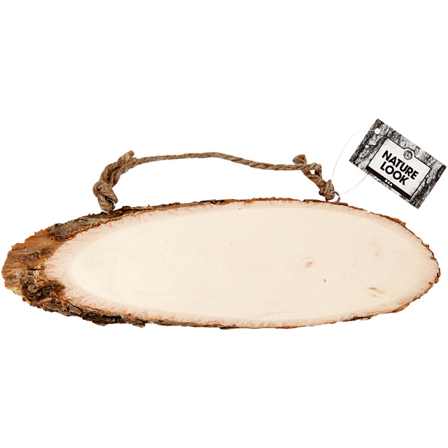 Deurbordje Creativ Company hoogte 6-10cm breedte 23-28cm hout – foto 2
