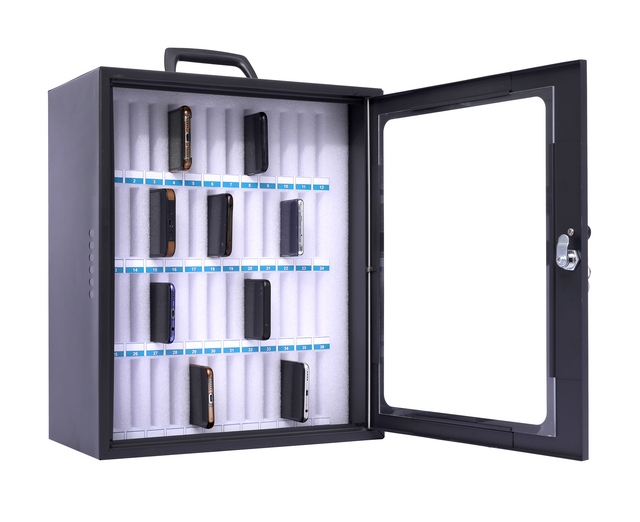 Smartphonekast Pavo koffer voor 48 stuks