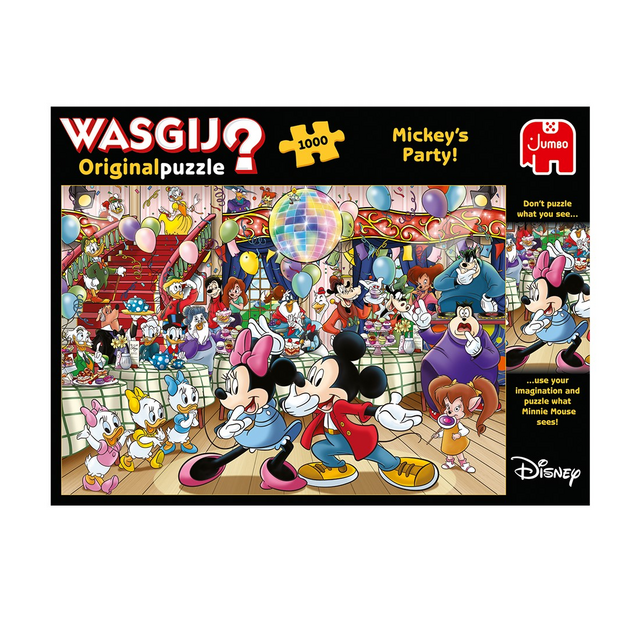 Puzzel Wasgij Original Mickey's Party 1000 stukjes – foto 2