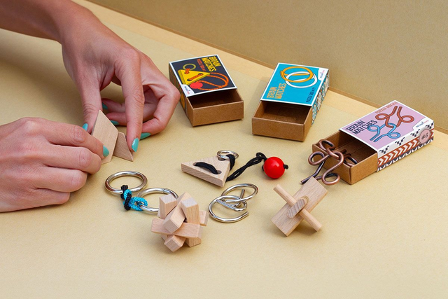 Brain Matches display 48 stuks – foto 2