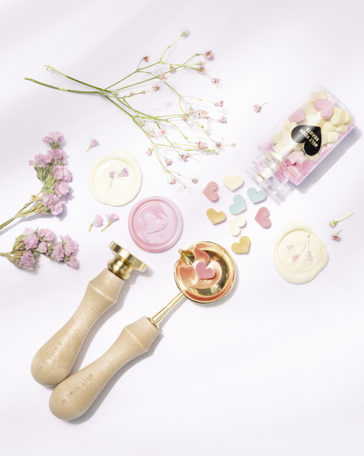 Waxzegelset Folia Pastel Love – foto 3