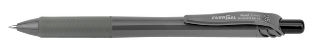 Gelschrijver Pentel BLP105 Energel permanent ultra fijn zwart