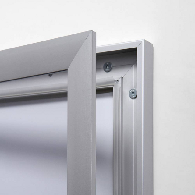 Vitrinebord Quantore luxe 8x A4 B1 gecertificeerd zilver – foto 4