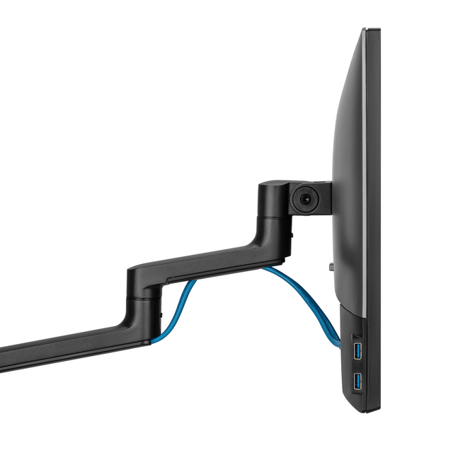 Monitorarm met laptophouder Neomounts NEXT Lite single 17-27" zwart – foto 7