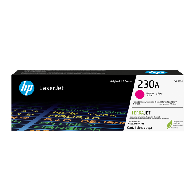 Tonercartridge HP W2303A 230A rood
