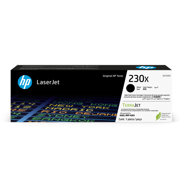 Tonercartridge HP W2300X 230X zwart