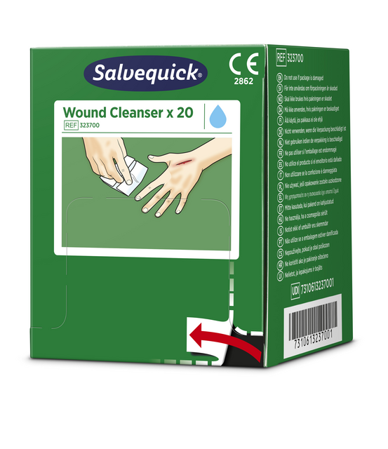 Wondreinigingsdoekjes Salvequick 20 stuks
