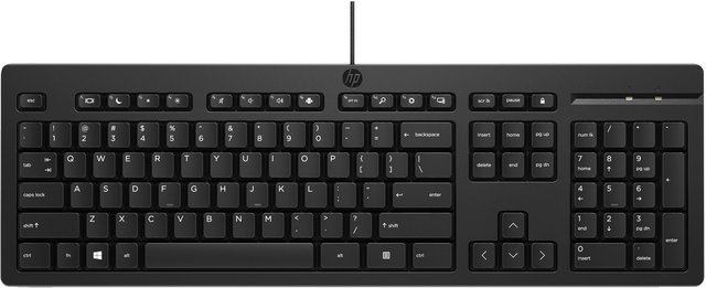 Toetsenbord HP 125 USB bedraad QWERTY