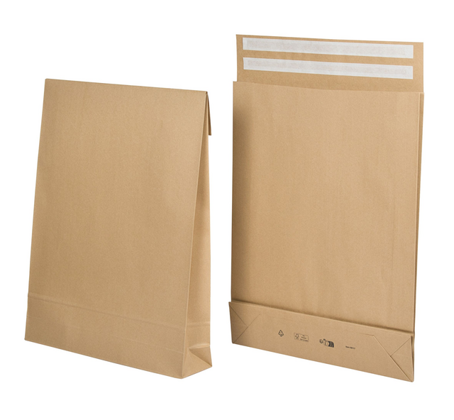 E-Commerce envelop IEZZY 250x350x80+96mm met retoursluiting br 250st