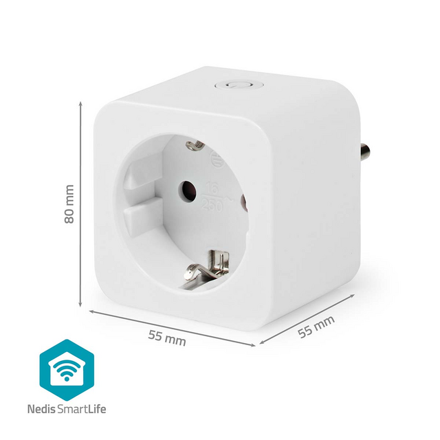 Slimme stekker Nedis Smartlife Wifi 3 stuks wit – foto 7