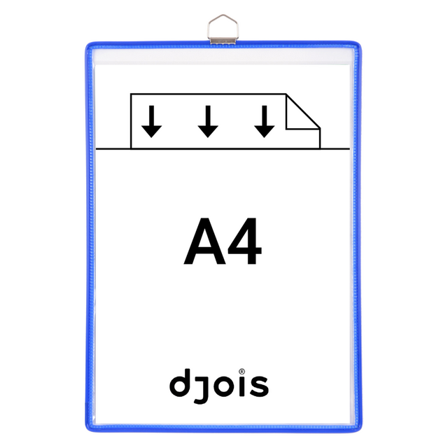 Zichtpanelenframe hangend Tarifold A4 blauw 5 stuks