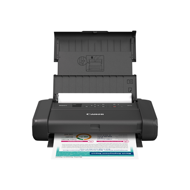Printer inktjet Canon Maxify BX110 + batterij – foto 4