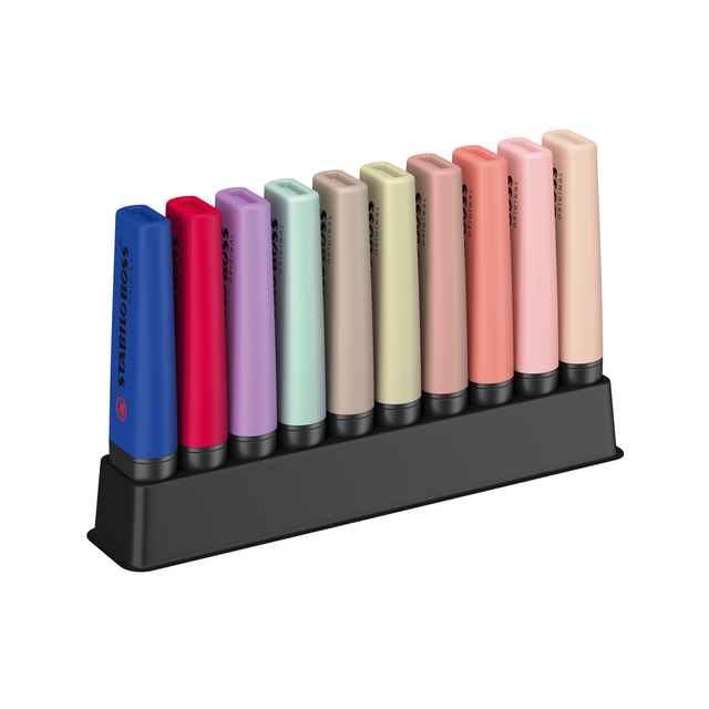 Markeerstift STABILO Boss Wildflower & Nature Colors ass deskset 10st – foto 2