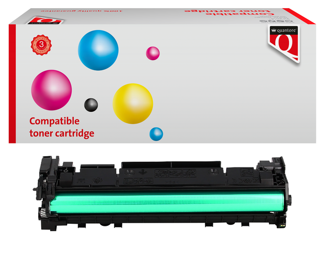 Tonercartridge Quantore alternatief tbv HP W1390X zwart