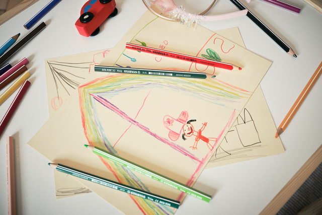 Kleurpotloden STABILO 203 Trio dik assorti classpack à 96 stuks – foto 5