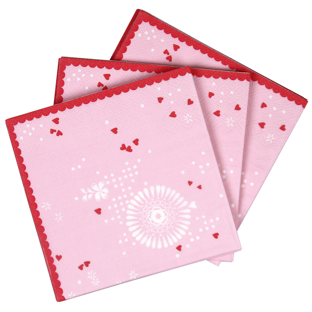 Servet Haza  prinses 25cm 20 stuks