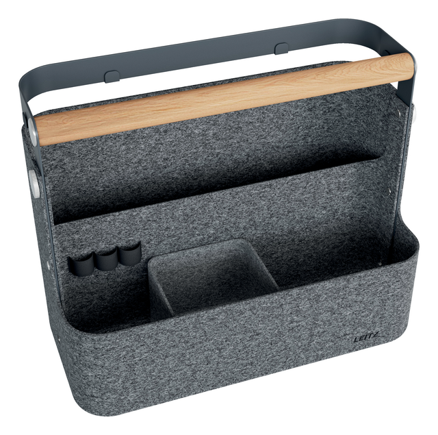 Bureau organizer Leitz draagbaar hangend donkergrijs