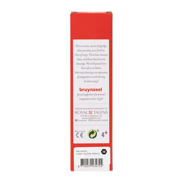 Kleurpotlood Bruynzeel Super 920 geel – foto 3
