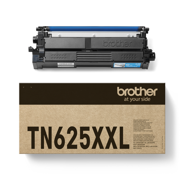 Toner Brother TN-625XXLC blauw