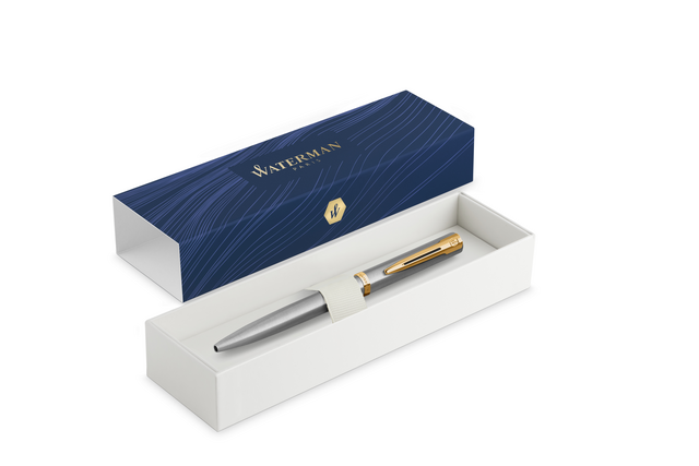 Balpen Waterman Allure Impression stainless steel GT medium – foto 4