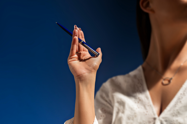 Balpen Waterman Allure Impression blue CT medium – foto 5