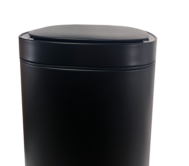 Afvalbak Desq Sensor 40 liter RVS zwart – foto 2