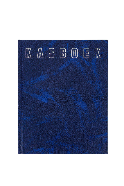 Kasboek Quantore 165x210mm 192blz 1 kolom blauw