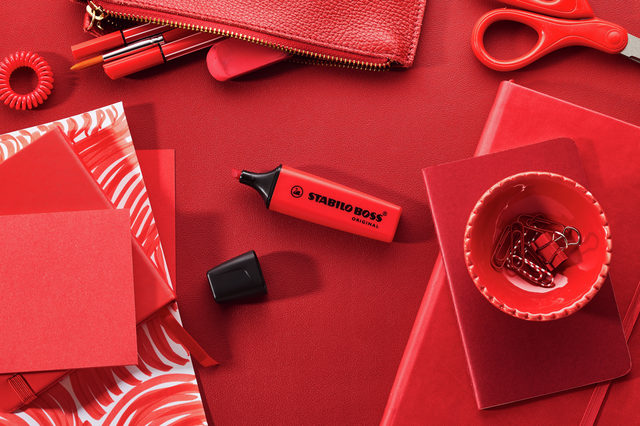 Markeerstift STABILO Boss 70/48 echt rood – foto 3